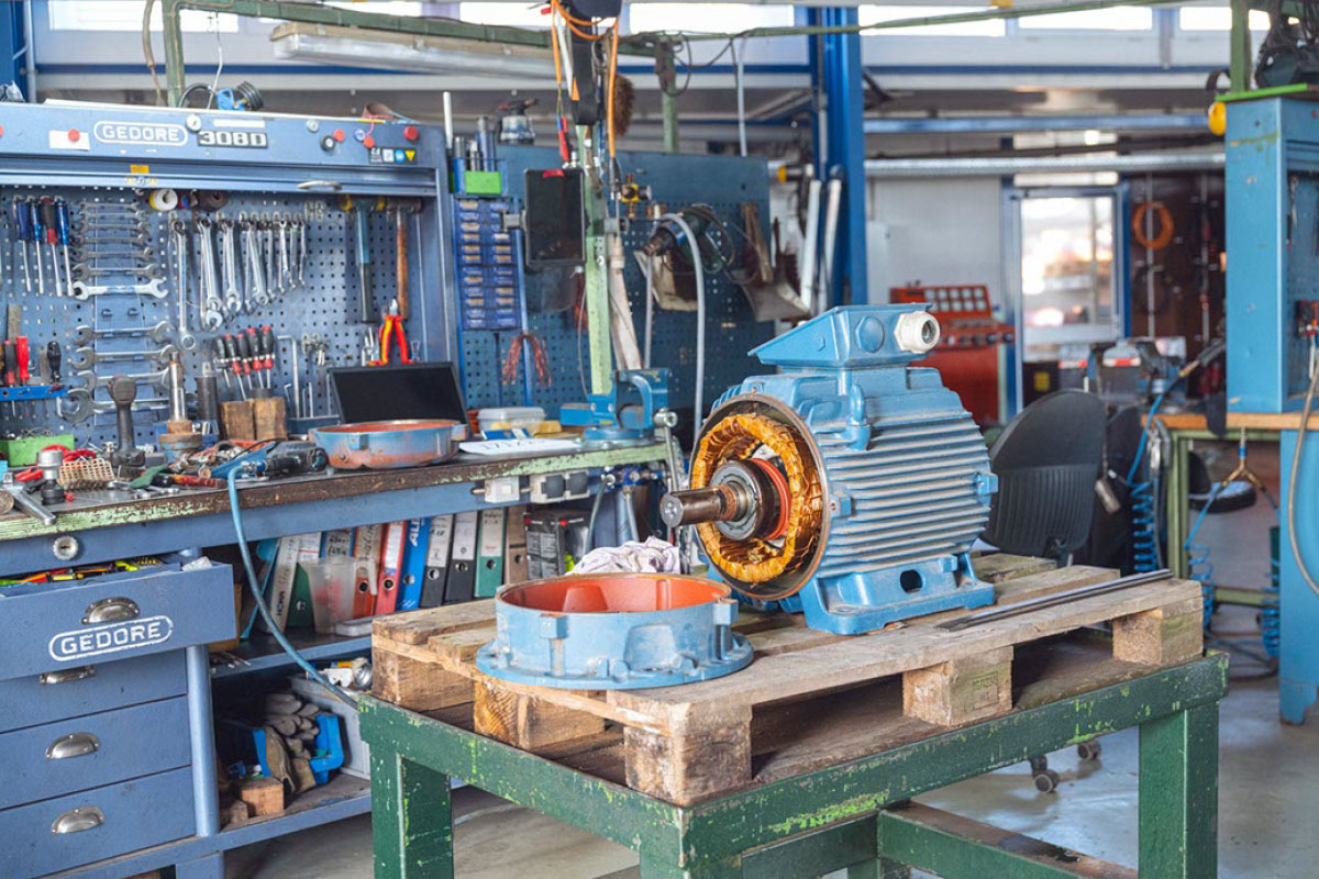 Werkstattservice für Antriebstechnik