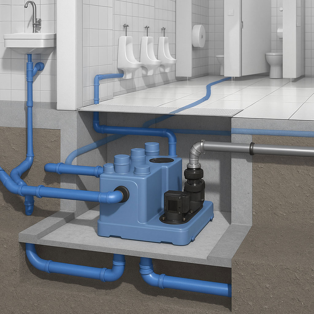Hebeanlagen für Schmutzwasser