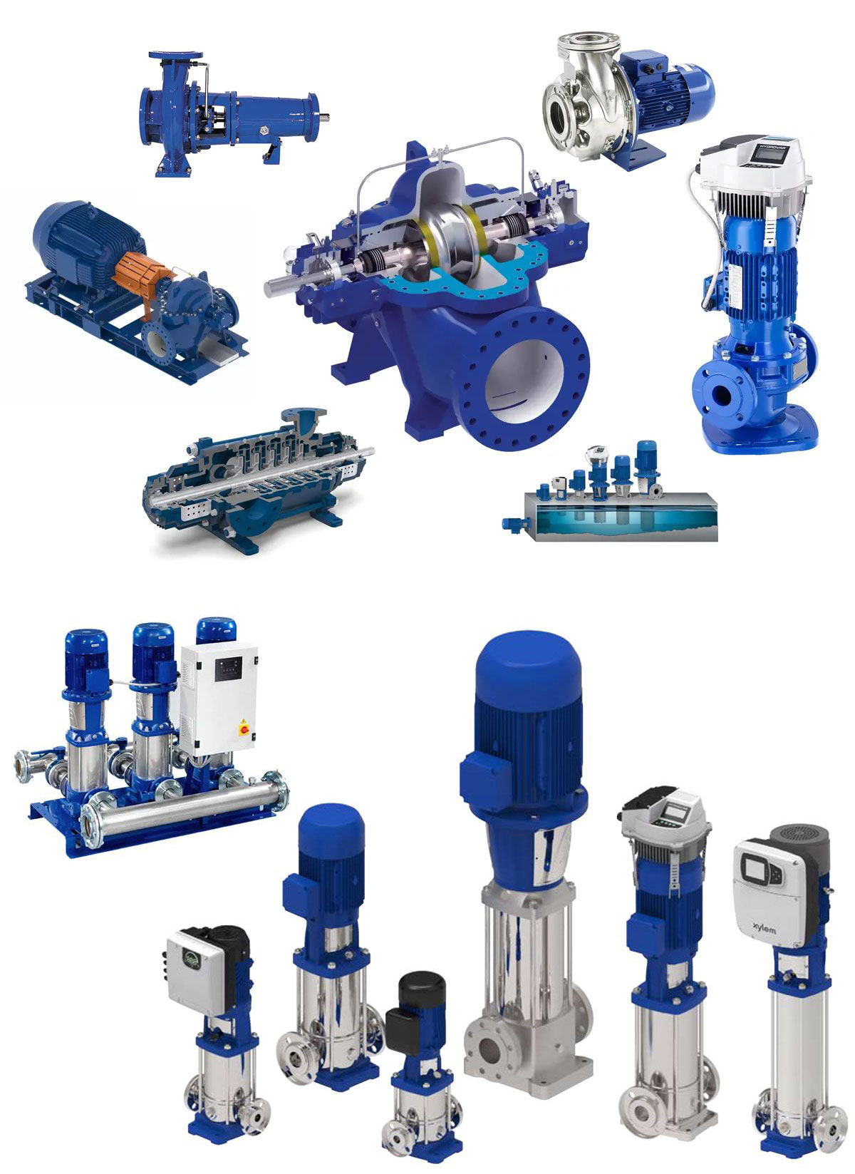 Lowara Pumpen Reparaturservice mit offiziellem Servicepartner