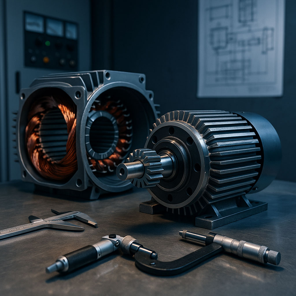 Elektromaschinen Reparatur Service in Gunzenhausen, Kulmbach, Nürnberg, München und ganz Bayern