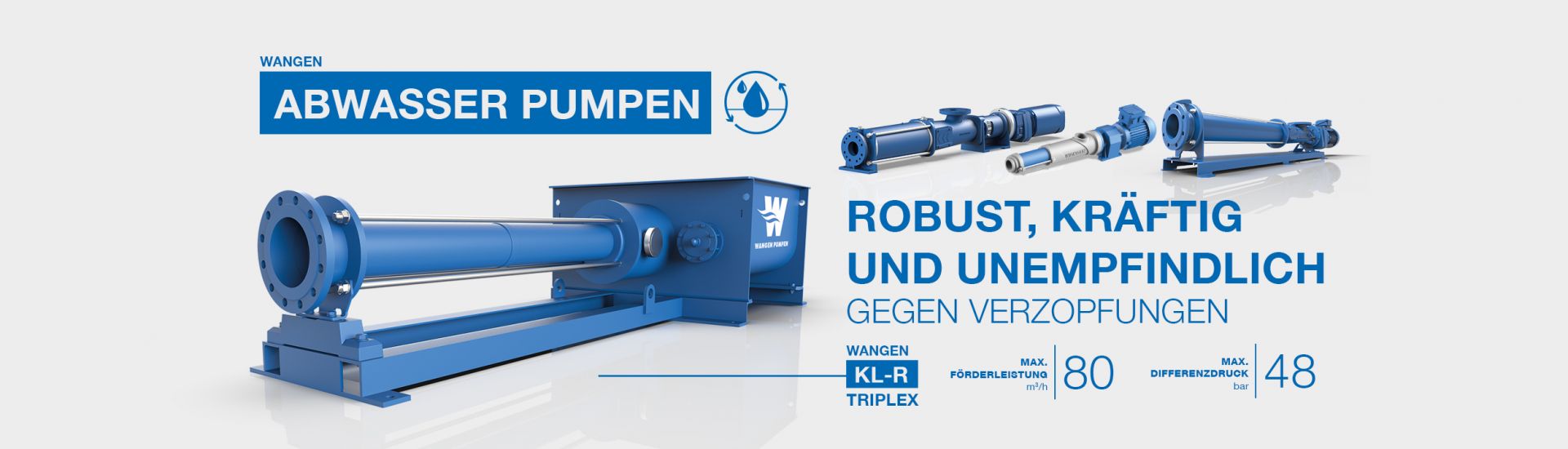 Abwasser Pumpen von Wangen