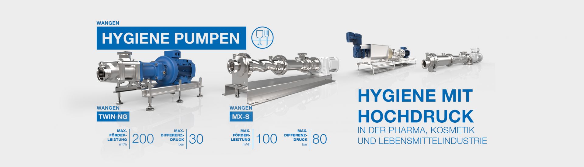Hygiene Pumpen von Wangen