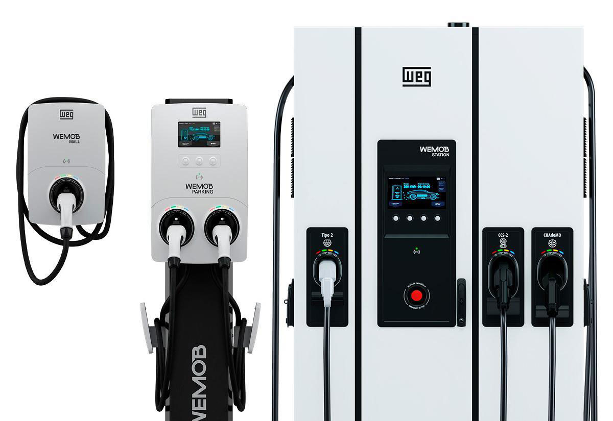 Neuheiten von WEG Elektromotoren - WEMOB Electric Vehicle Supply Equipment