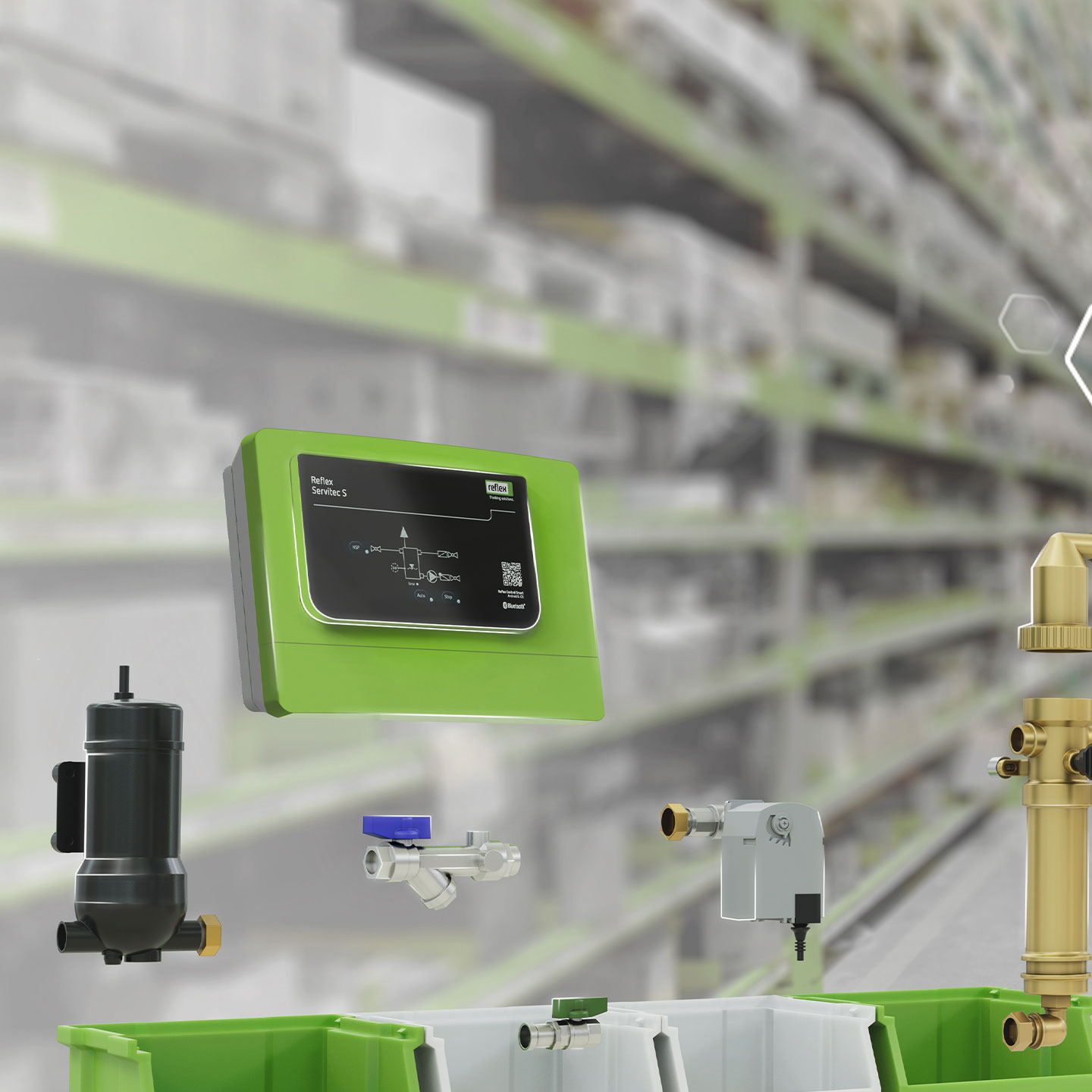 Wir bieten ein umfangreiches Ersatzteillager an Reflex Produkten an.