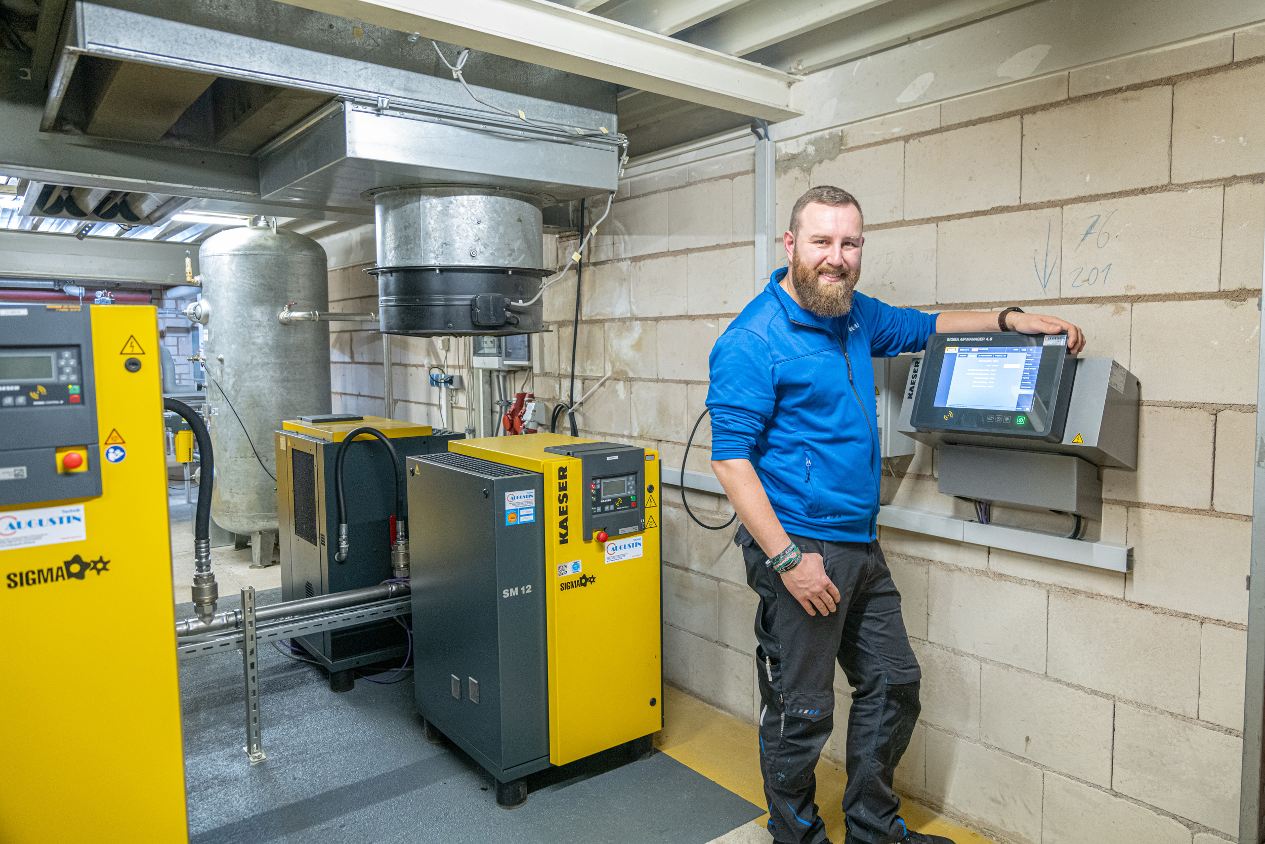 KAESER Kompressor tausch Service