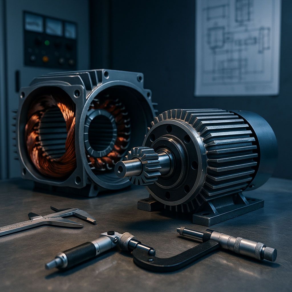 Elektromaschinen Reparatur Service in Gunzenhausen, Kulmbach, Nürnberg, München und ganz Bayern